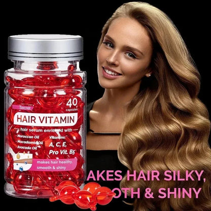 No Rinse Capsule Vitamin Conditioner Powerful Nursing Repair Damaged Rough Recovery Soft Shiny Nourishing Complex Essence