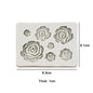 Silicone World DIY Rose Flowers Petal Silicone Mold Cake Baking Decoration Fudge Chocolate Mold Handmade Soap Tools
