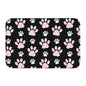 Personalized Paw Prints Dog Doormat Mat Anti-Slip Animal Kitchen Bath Balcony Rug Carpet 40*60cm