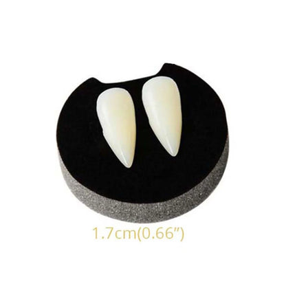 Halloween Decoration Vampire Teeth Fangs Dentures Prop Halloween Horror Denture Props Cosplay Props Halloween Party Supplies