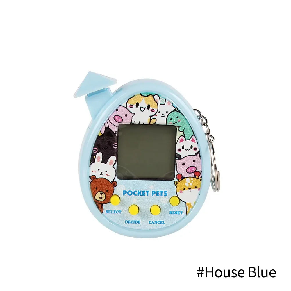 Electronic Pets Game Handheld Game Console Toy Virtual Cyber Digital Pet Pixel Funny Gift Play Toy﻿ 1Pcs