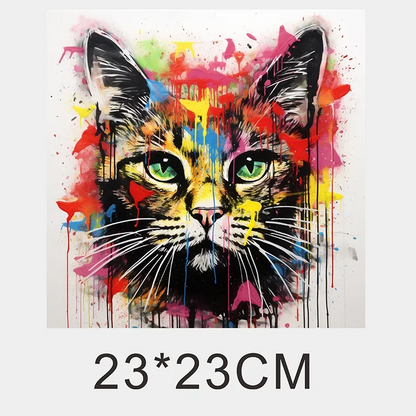 Graffiti Animal Iips Fashion Iron Sticker Patch For Clothing T-shirt DIY Hoodie Jacket Sticker DTF PPatch Is Waterproof