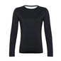 Neoprene Black Sweat Sauna Shapewear T-Shirt for Women