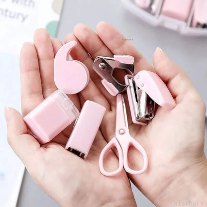 Mini Desk Accessory Multifunction Stationery Set