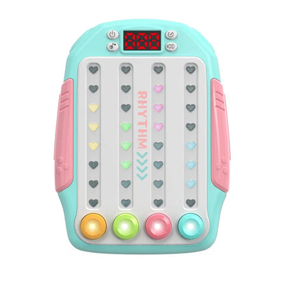 Quick Push Game Eye Sensory Console Multiplayer Versus Board Game Dance Master Handheld Gamepad Hand Training Toy