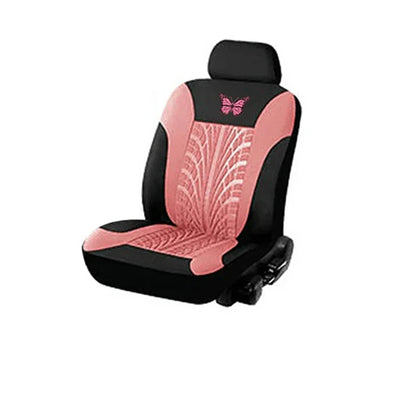 Car Seat Cover Full Set, Universal Butterfly Pattern Embroidery Auto Seat Cover Set