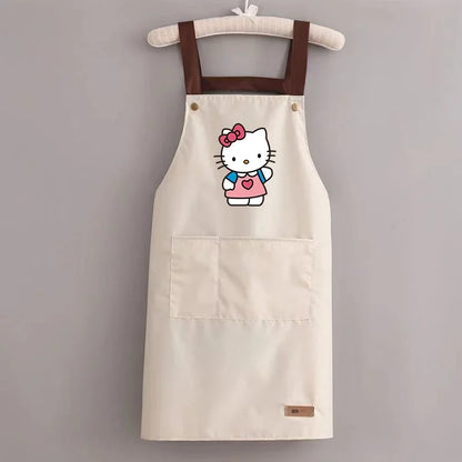 Sanrio Hello Kitty Kitchen Apron Waterproof