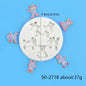 Bear Silicone Mold Cake Topper Fondant Chocolate Candy Cupcake Baking Cake Decorating Tools Polymer Clay Gum Paste Mold