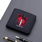 Child's Play Chucky Canvas Men Wallet Black/blue/gray Card Holder Male Money Bag bank Holder Short Purse Credit Card Case Bag