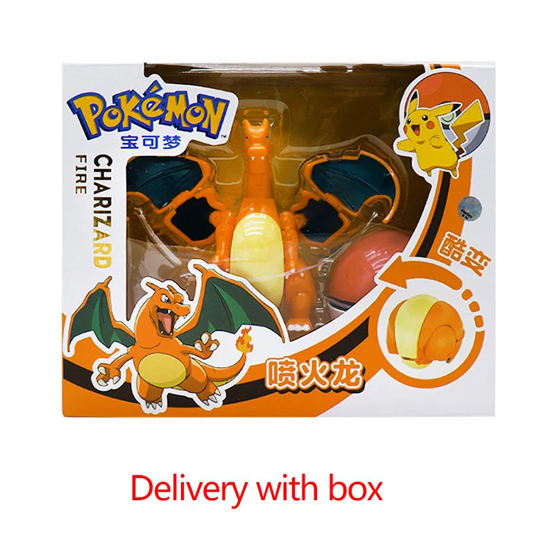 Pokemon Figures Toys Pocket Monsters Ball Model Pikachu Gengar Pokeball Dragonite Snorlax Pokeball poke Action Figures  Toy gift