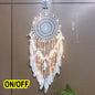 big dream catcher hanging/light decoration nordic decoration home girls room/nursery/kids decor dreamcatcher children room new 5