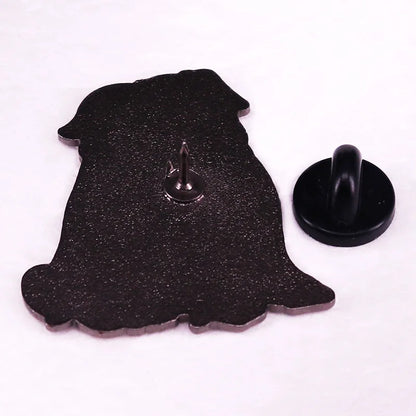 Cute rainbow animal pride Pug dog Enamel Pin LGBT brooch badge jewelry birthday gift