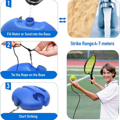 Tennis Training Ball Trainer Professional Primary Tool Exercise Self-study Rebound Ball Indoor Tennis Practice