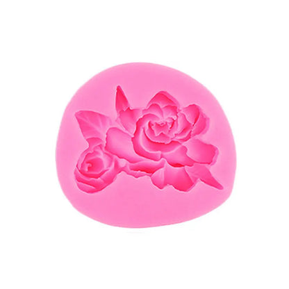 Gardenia Plumeria Flower Silicone Mold Cupcake Fondant Cake Decorating Mold Sugarcraf Chocolate Gumpaste Mold Resin Clay  Mold