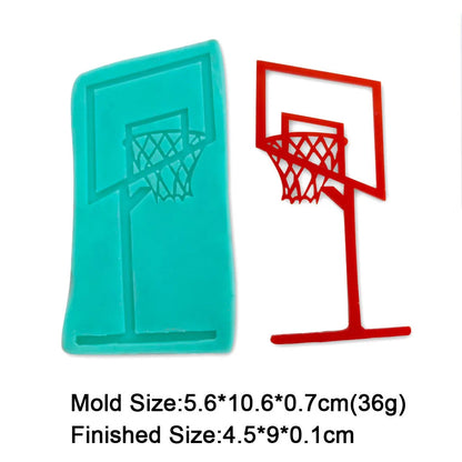 Sports Ball Silicone Mold – Baseball, Football & Basketball Cake Decorating Tool