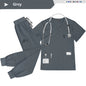Wholesale Nurse Uniform Set Doctor Nurses Dental Hospital Uniforms Joggers Pants Sets Beauty Spa Nursing Articles Scrub Workwear