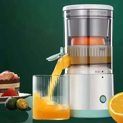 Rechargeable Portable Citrus Juicer with USB Charging & Cleaning Brush