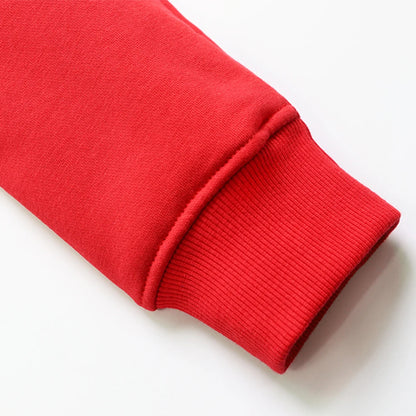 Men Women Loose Oversized Warm Fleece Raglan Hooded Sweatshirts