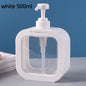 Empty Portable Refillable Dispenser Pump Bottle 300/500ml