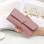 2024 Long Women Wallets Free Name Customized Lady's New Fashion High Quality PU Female Purse Photo Holder Wallet For Girls