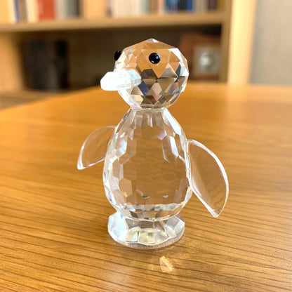 30 Styles Clear Crystal Cute Animal Figurines Glass Sculpture Paperweight Home Decors Table Ornament Xmas Kids Lady Favor Gift