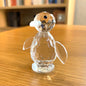 30 Styles Clear Crystal Cute Animal Figurines Glass Sculpture Paperweight Home Decors Table Ornament Xmas Kids Lady Favor Gift