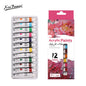 Acrylic Pigment  Paint Set 9mL 12 Colors
