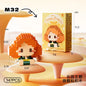 Disney Princess series Building Blocks Snow White Belle Animal Model Small Particles Assembled DIY Puzzle kids birthday gifts