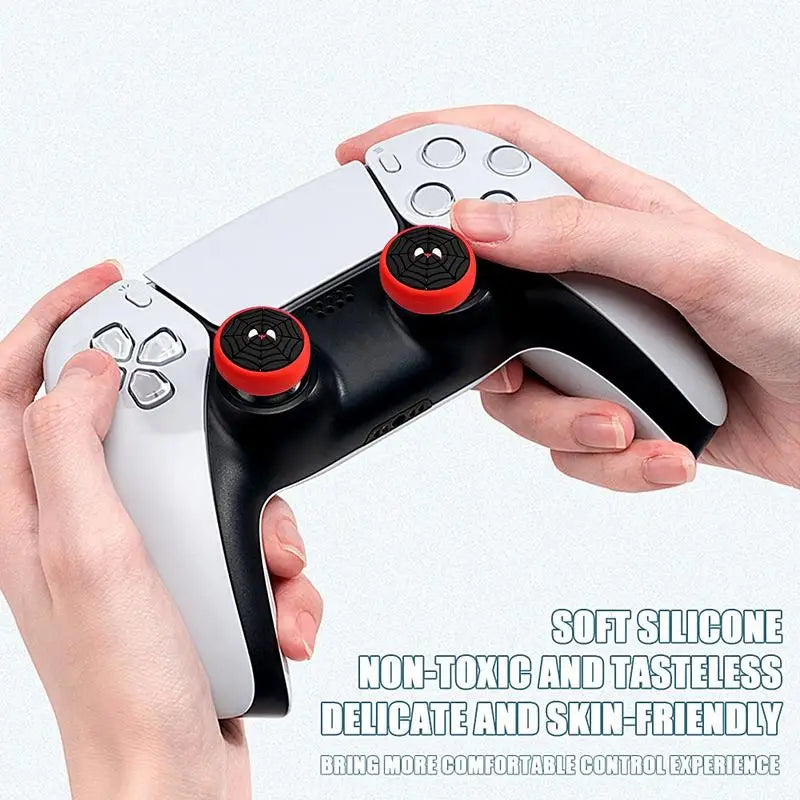 Silicone Thumb Grip Cap Cover For Playstation 5 PS4 X box Series XS Game Joystick Controller Accessories Thumbstick Grip Caps