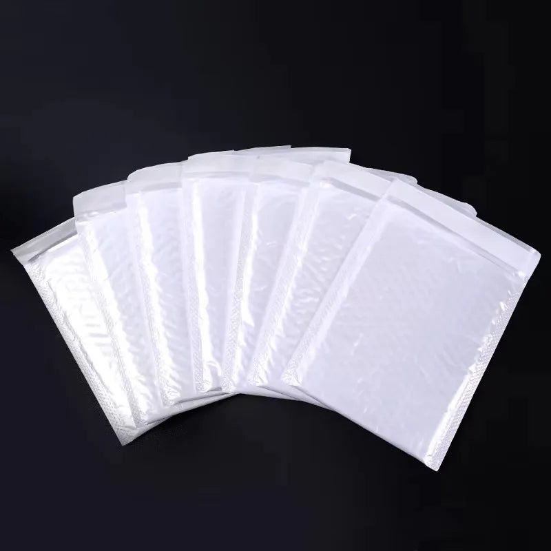50-10Pack Bubble Envelopes Bag Pearlescent Film Waterproof Bubble Bag Packaging Express Self-Seal Goods Business Mailing Package
