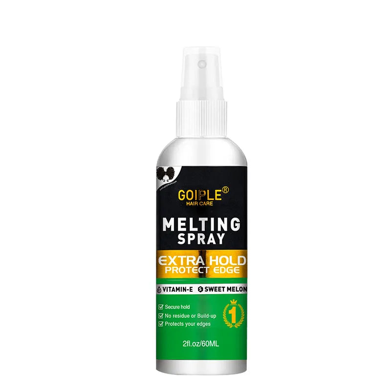 Melting Spray for Lace Front Invisible Wig Glue Waterproof Bond Adhesive Remover Edge Control Gel Wax Stick Wig Caps Styling Kit