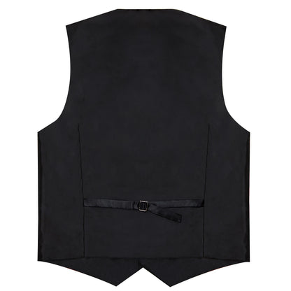 Luxury Paisley Men's Suit Vest Tuxedo Waistcoat Necktie Handkerchief Cufflink Sleeveless Jacket Vest