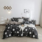2/3 pcs Cartoon Print Duvet Cover Bedding Set With Pillowcase Cute Beautiful Comfortable for Bedroom Single Double Size No Sheet