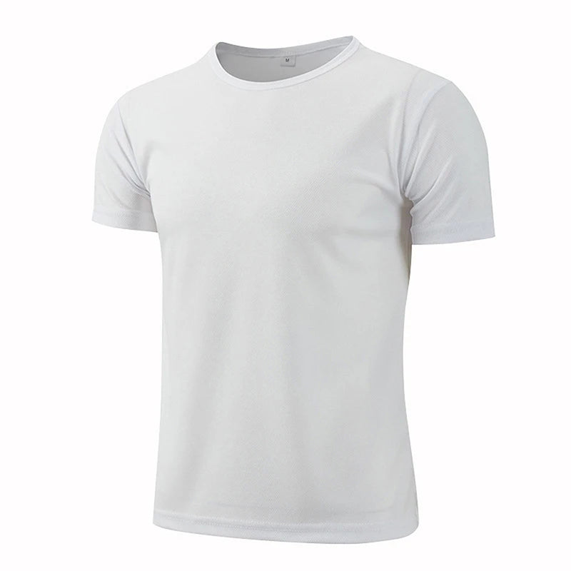 Running Shirts Soccer Shirts Men's Jersey Sportswear Mens Jogging T-Shirts Quick Dry Compression Sport T-Shirt Fitness Gym
