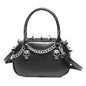 Gothic Lolita Hedgehog & Bunny Handbag – Steampunk One‑Shoulder Harajuku Spike Skeleton Tote