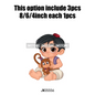 Love Cute Cartoon Little Baby Princess Girls Character Iron on DTF Transfers Washable Stickers Ready to Press for Clothes Bags