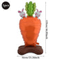 3D Standing Easter Foil Balloon Giant Rabbit Carrot Chick Egg Balloons Easter Party Decoration Kids Gift Air Filled Garden Decor