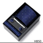 Men's  Tie Pocket Squares Necktie Box Set