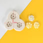 3D Mini Daisy Flower Silicone Mold Fondant Cake Decorating Tool Wedding Birthday Party Chocolate Candy Decor Pastry Baking Mould