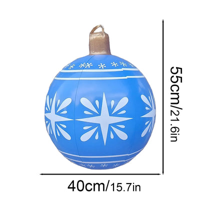 Multiple styles Giant Inflatable Christmas Ball Outdoor Inflatable Decoration Christmas Snowman PVC Inflatable Decorated Ball