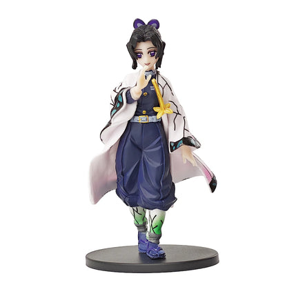 Anime Figure Kamado Tanjirou Nezuko Demon Slayer Figure Action Figures PVC Model Toys Zenitsu Figurine Inosuke Kimetsu No Yaiba