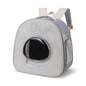 Cat backpack, outing schoolbag, double-shoulder pet bag, cat for travel, dog and cat supplies, transparent large-capacity portab