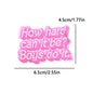 Letter Embroidered Patch Cartoon/Personality Letter Slogan Patch Iron On Patches For Clothing thermoadhesive Patches Sew Badges