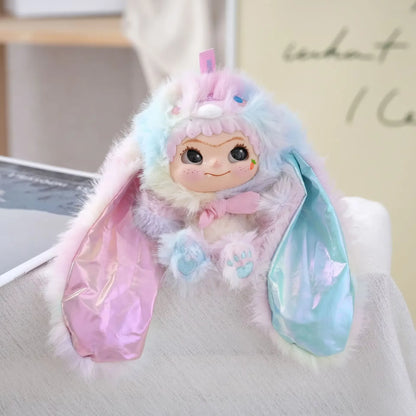 T HOT NEW Trendy Play Blind Box Plush Pendant Wakuku Fox Rabbit Mischief Diary Series Girl Gift Cute Ornament Mystery Box