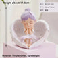 Angel Wing Princess Cake Topper – Fairy Ballet Dance Girl Decor for 1st Birthday, Gender Reveal & Baby Shower