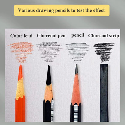 Artist Paper Sketch Paper 25 Sheets A4/A3/8K/16K 160g  for-Graphite, Charcoal, Pencil,Colored Pencil Drawing