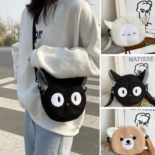 Cartoon Plush Style Kawaii Bag Women Shoulder Bag for Women