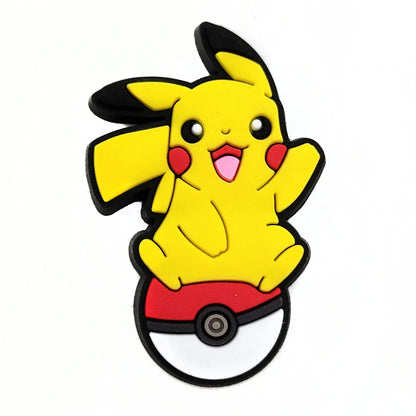 Pokemon Shoe Charms – Gengar, Squirtle & Anime PVC Sandal Buckles for Kids