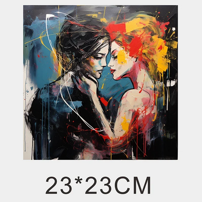 Graffiti Animal Iips Fashion Iron Sticker Patch For Clothing T-shirt DIY Hoodie Jacket Sticker DTF PPatch Is Waterproof