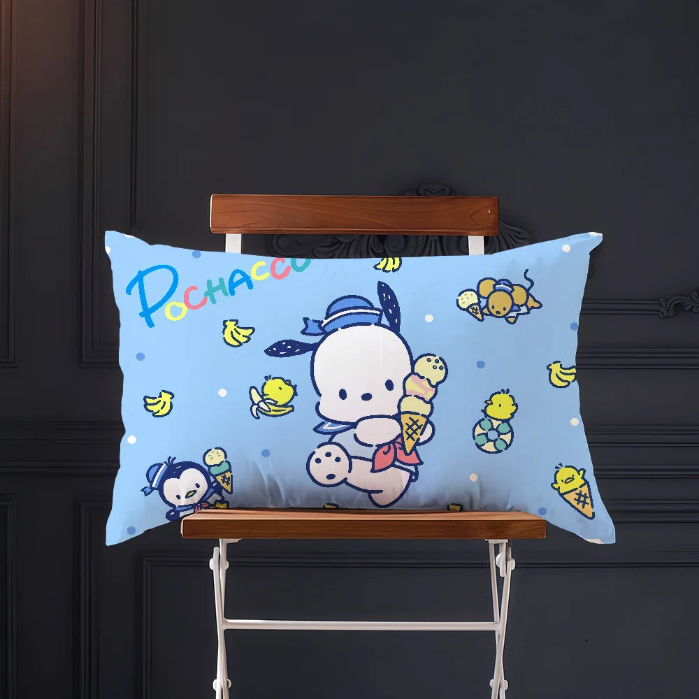 kawaii cute art p-Pochacco cushion cover Rectangle Pillow Covers Home Sofa living Room Office Coffee Shop Pillowcase hogar